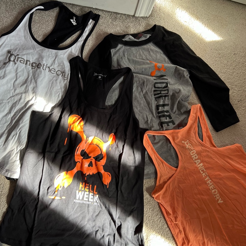 Orangetheory Fitness Assorted Tees and Tanks